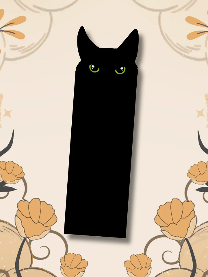 Peeking Cat Bookmark product image (1)