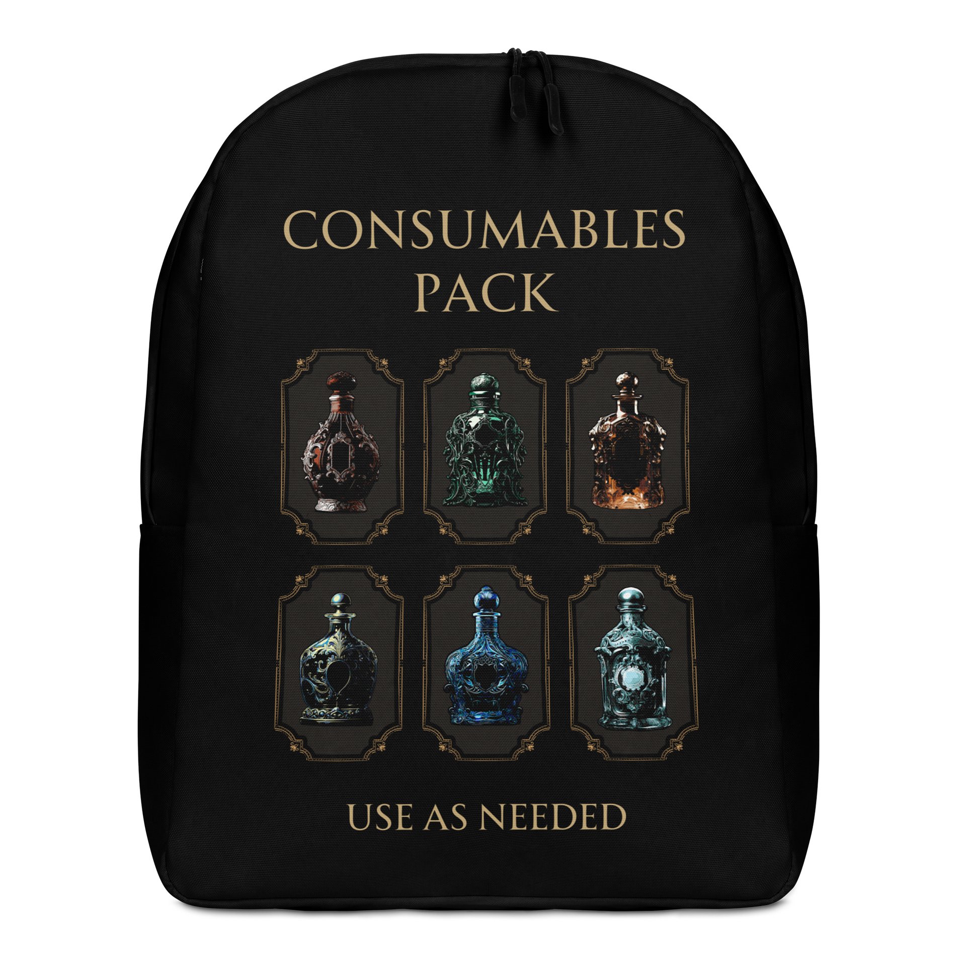 Consumables Pack Backpack | Chronic Illness Essentials & Gamer Potion Bag product image (1)