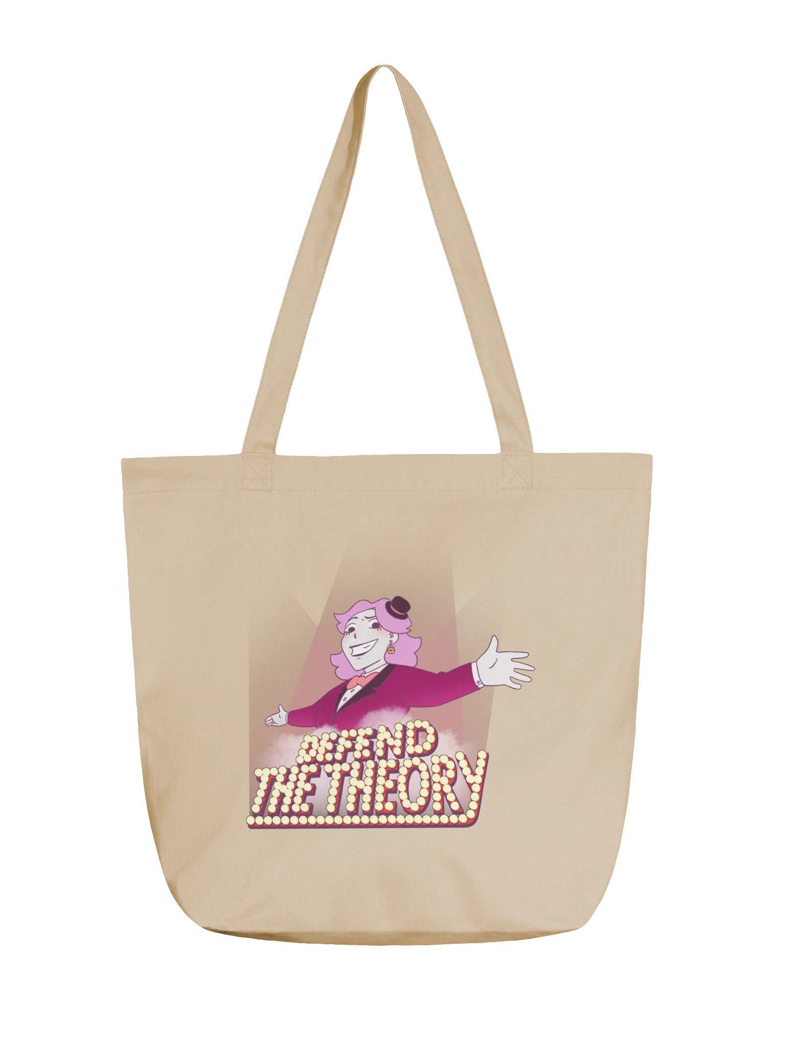 Defend The Theory Pink Tote Bag product image (2)