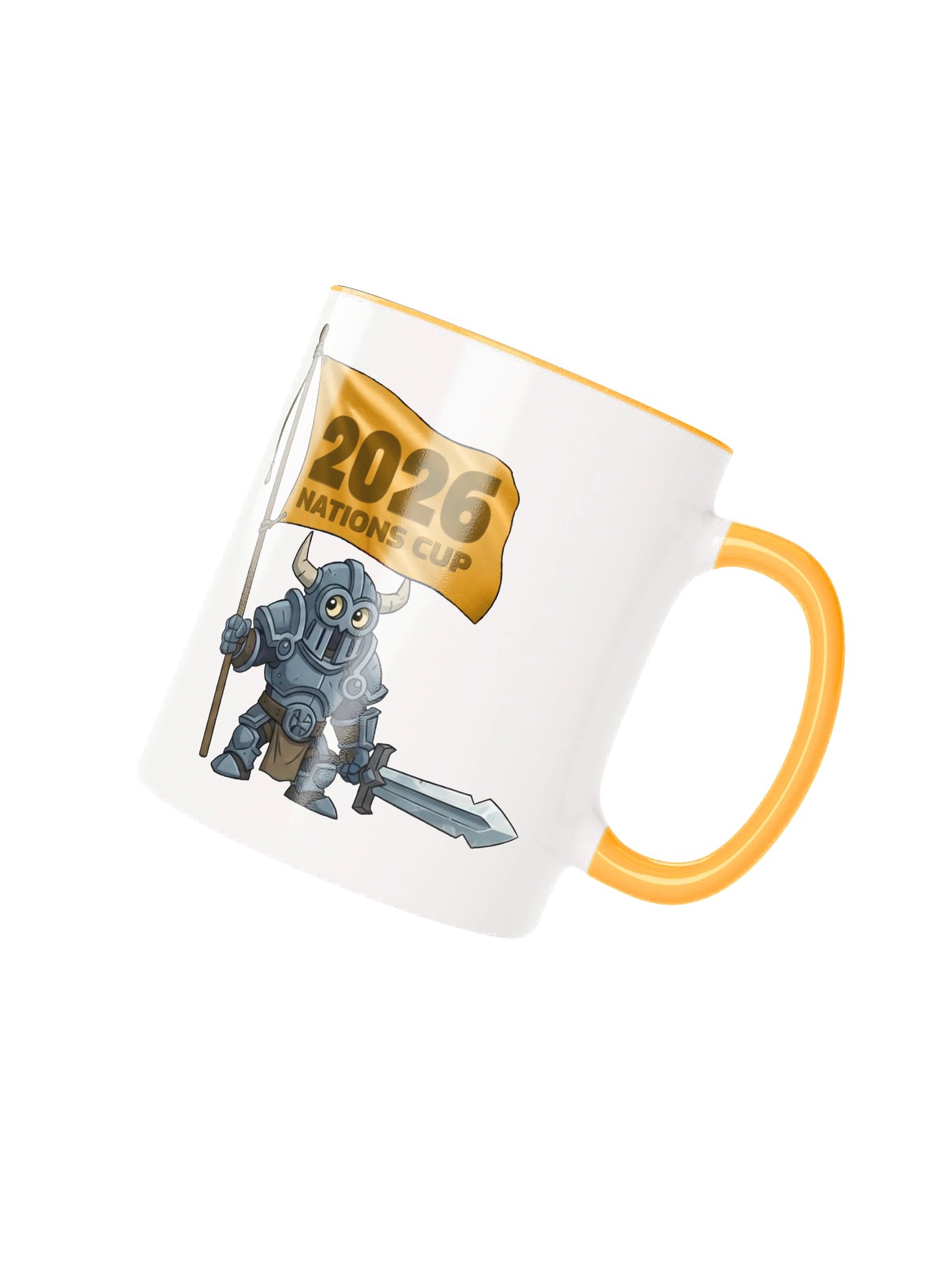 Nations Cup 2026 Yellow Mug product image (2)