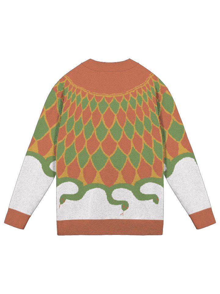 Athene's Aegis burnt orange cardigan product image (2)