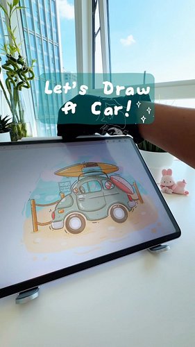 You can draw this car too! 🏖️ ☀️
In this tutorial, I’ll show you step by step how I created it.

Join my Patreon or YouTube M...