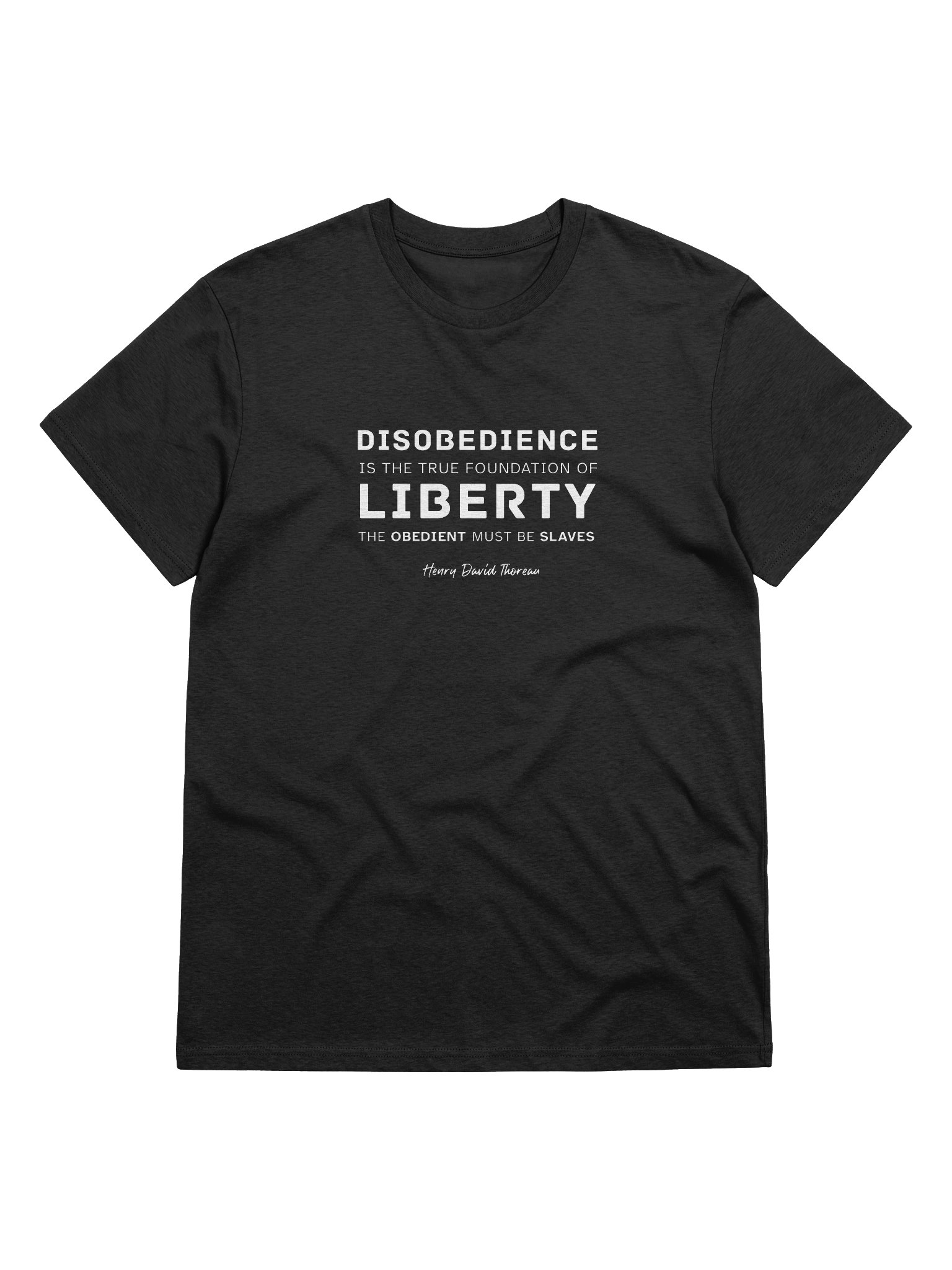 Disobedience is Liberty Organic Tee product image (3)