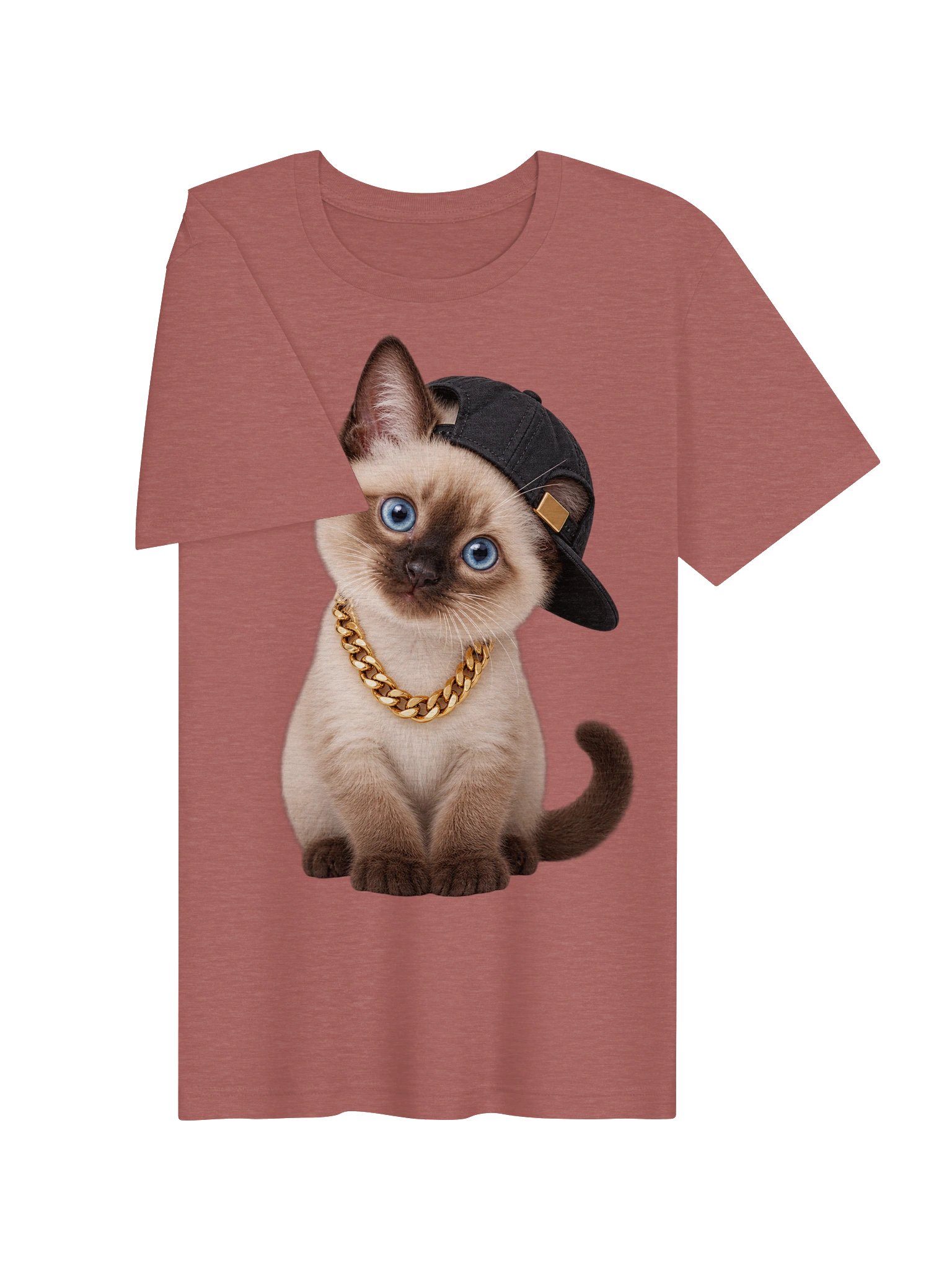 Hip Hop Siamese Kitten – 11 Color Unisex Tee product image (23)