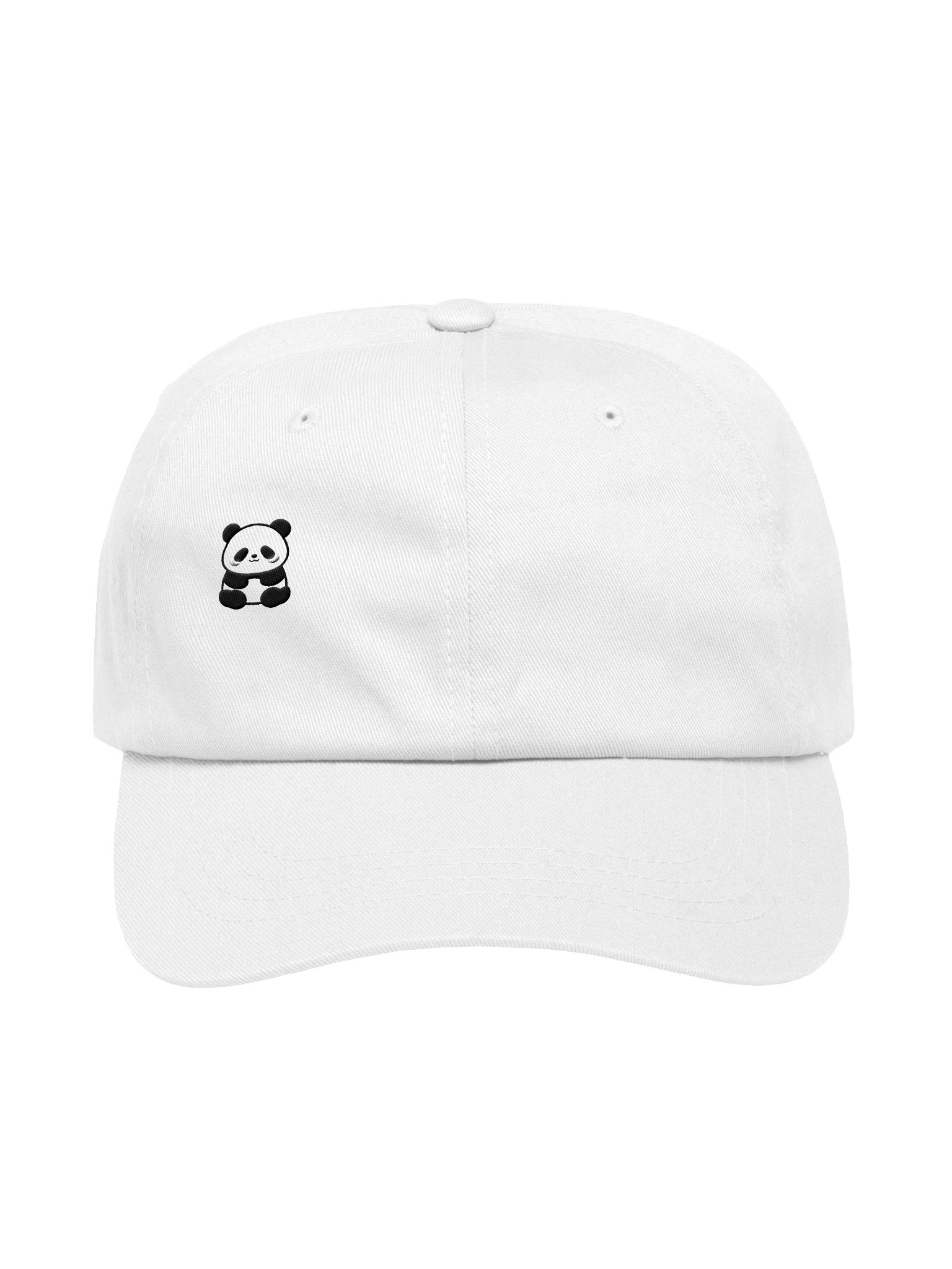 Kawaii Panda Dad Cap – White product image (1)