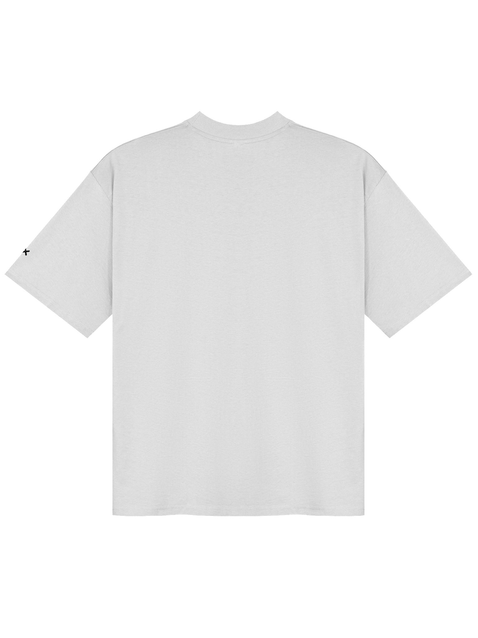 FMB ∣ JETLAG DINO Left Chest Embroidered Oversized Tee White product image (2)