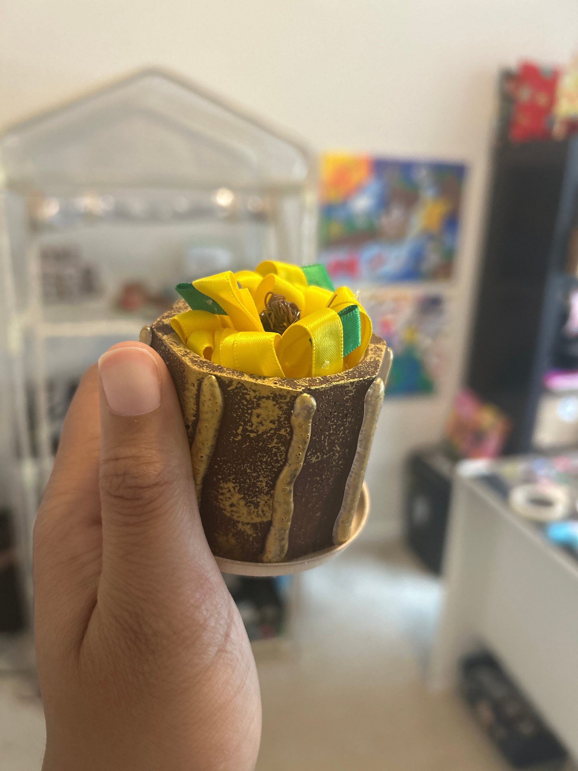 Addy’s artsy flower in pot #7 product image (1)