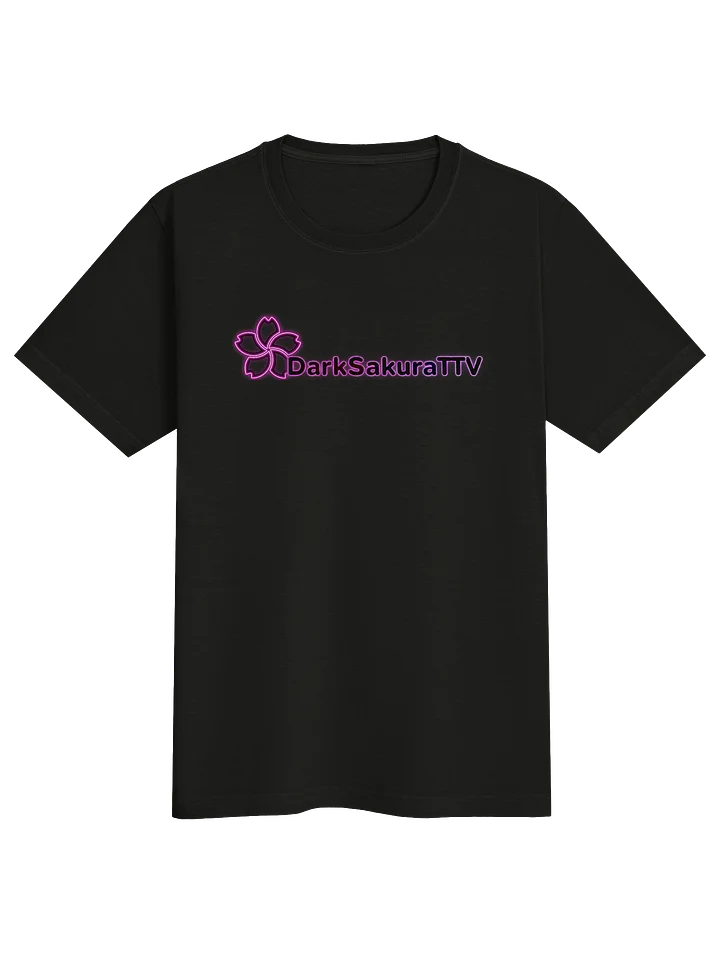 DarkSakuraTTV Neon Logo Unisex Oversized Garment-Dyed T-Shirt product image (3)