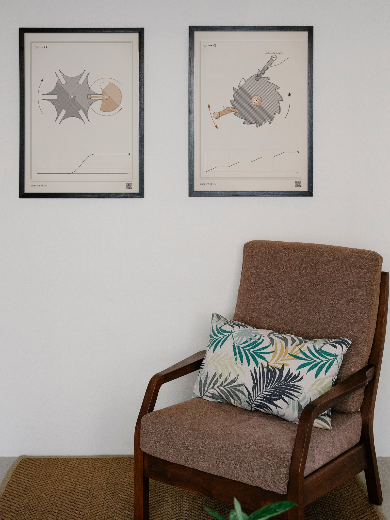 Ratchet print, framed, 12 x 16 in · MOTION 10 product image (3)