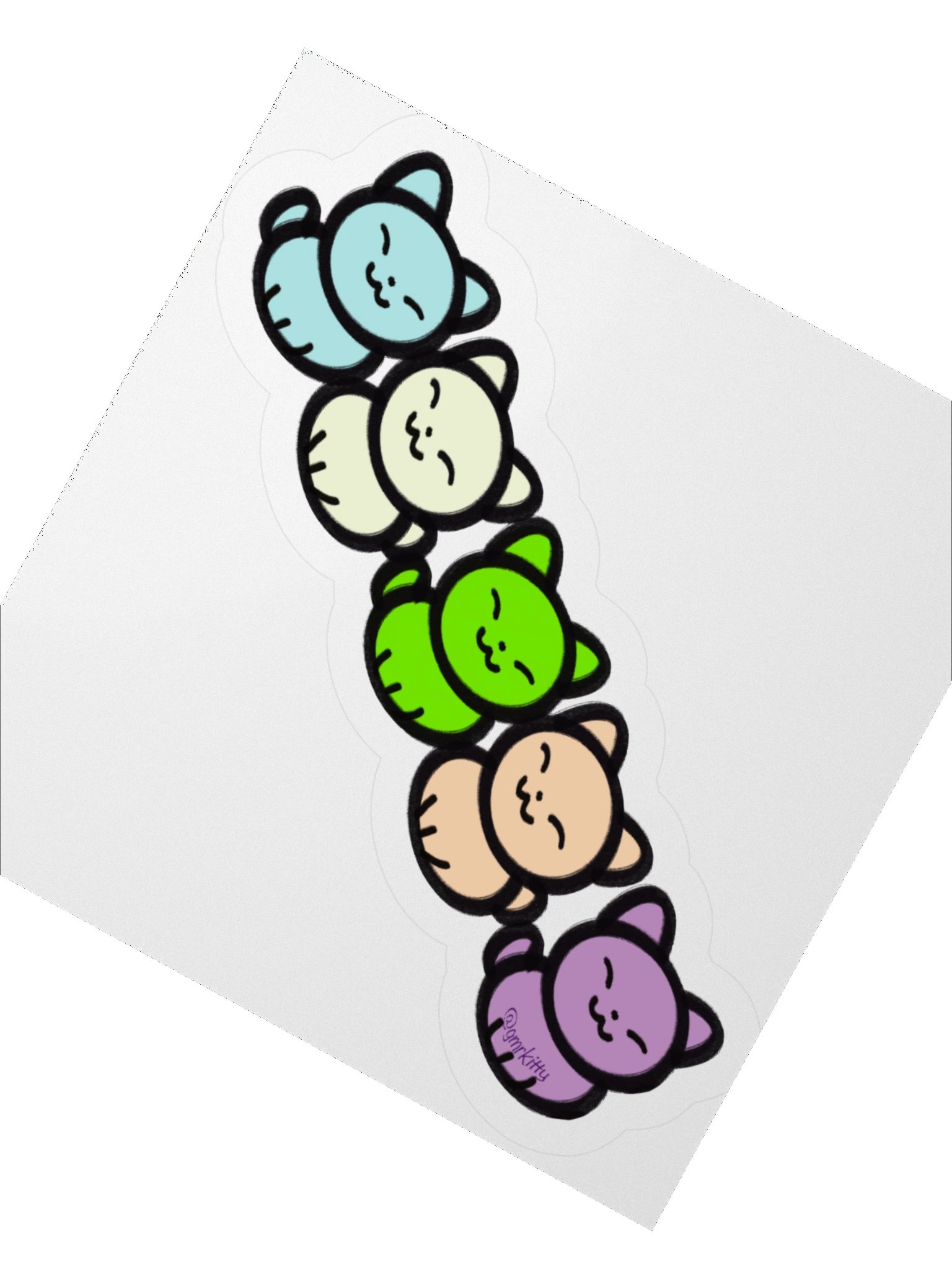 Chibi Sub Kitties Sticker product image (5)