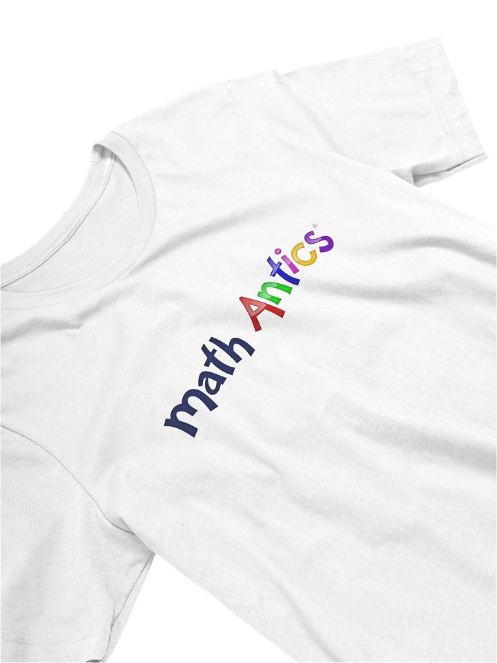 Light-colored adult T-Shirt (horizontal logo) product image (2)