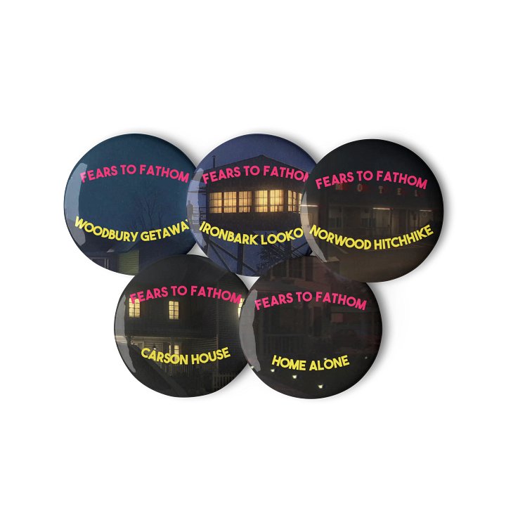 Fears to Fathom Season 1 Pin Button Set product image (2)