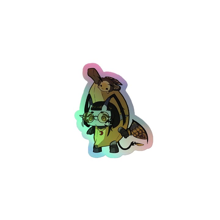 Banana-Muuki Rainbow Sticker product image (1)