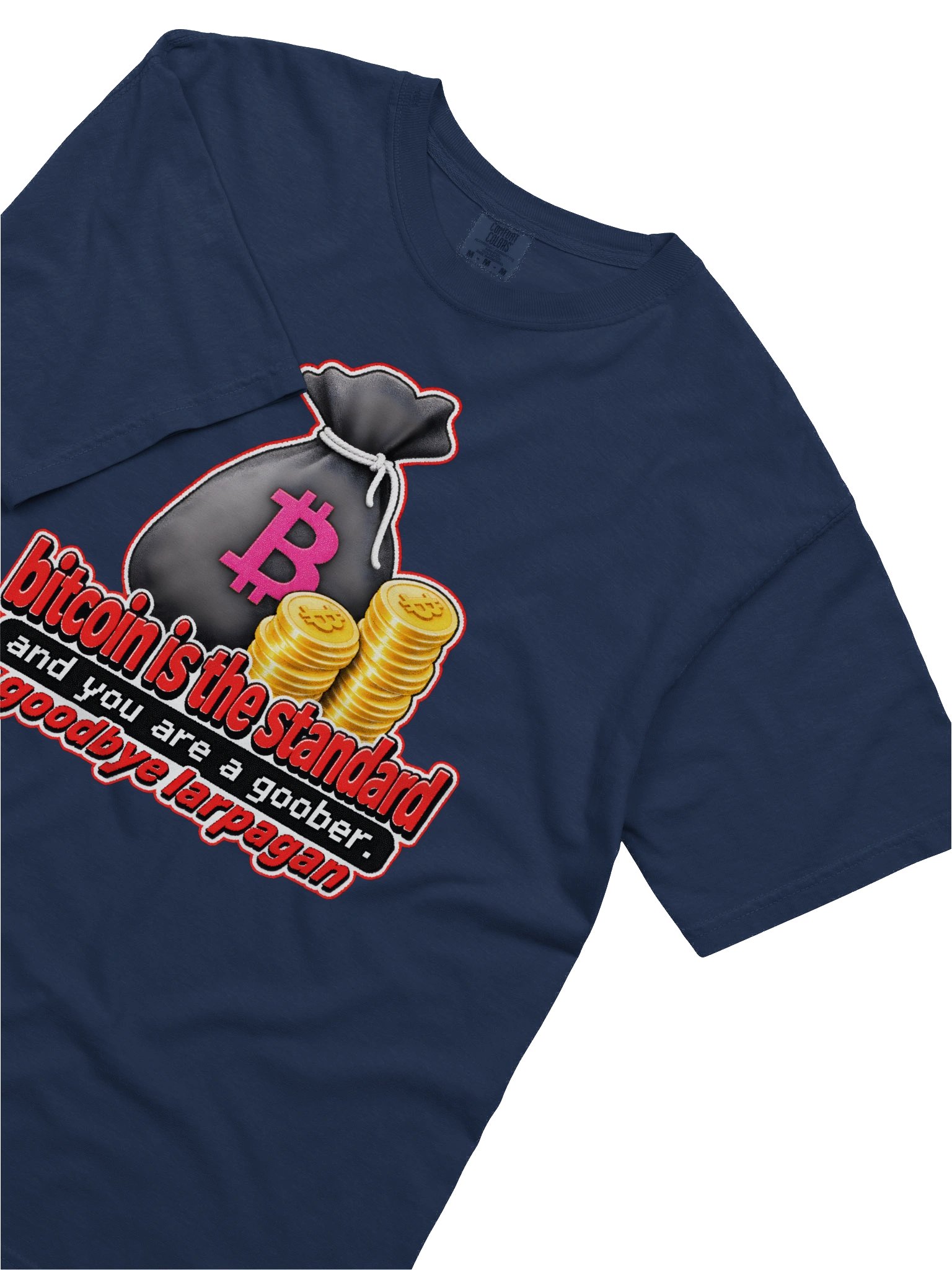 Bitcoin Is the Standard Heavyweight Tee v2 product image (7)