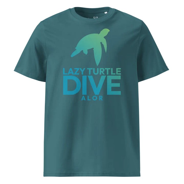 Lazy Turtle Dive - Organic Cotton - Unisex T-Shirt product image (1)