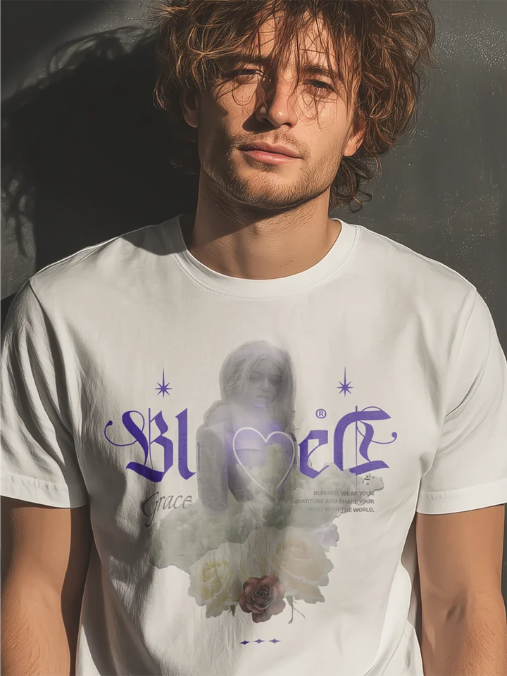 Ethereal Neon Heart T Shirt Gothic Fantasy Graphic product image (1)