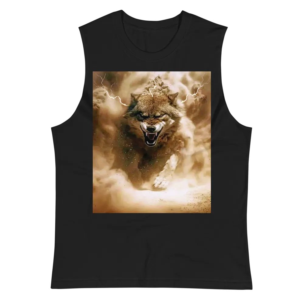 Thunderous Storm Wolf Muscle Top product image (3)