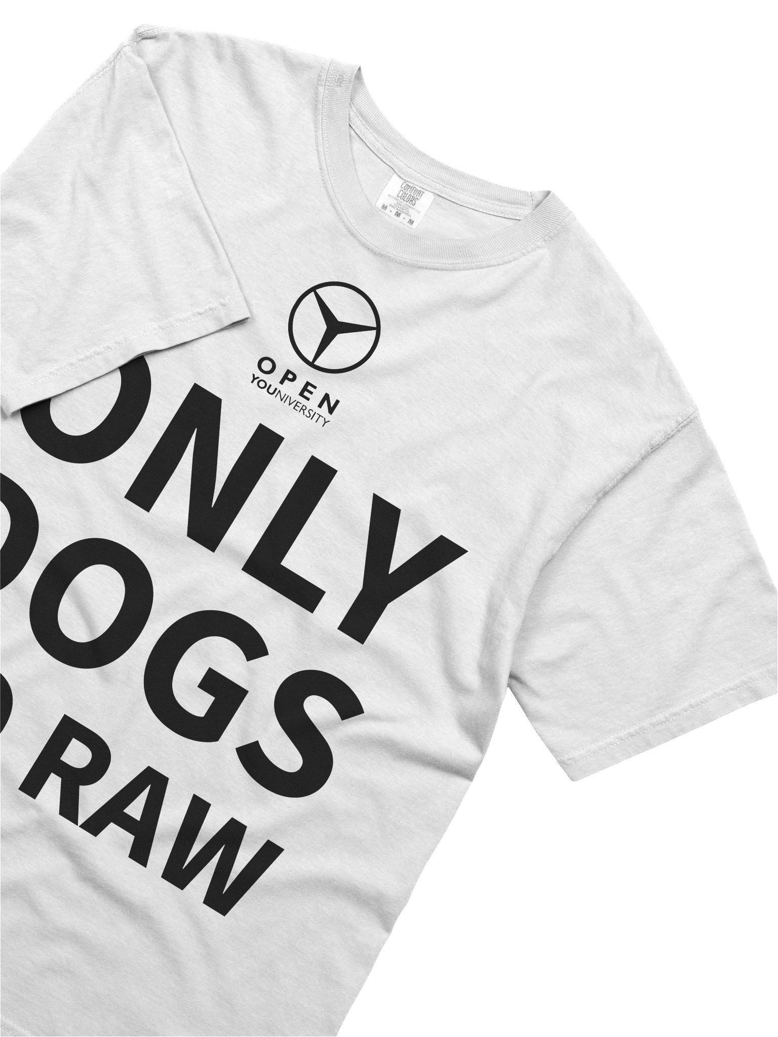 ONLY DOGS GO RAW - White Version product image (7)