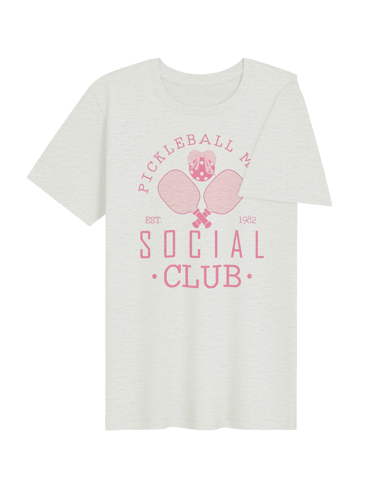 Pickleball Mom Social Club T-Shirt | Preppy Pickleball Mom Tee product image (20)
