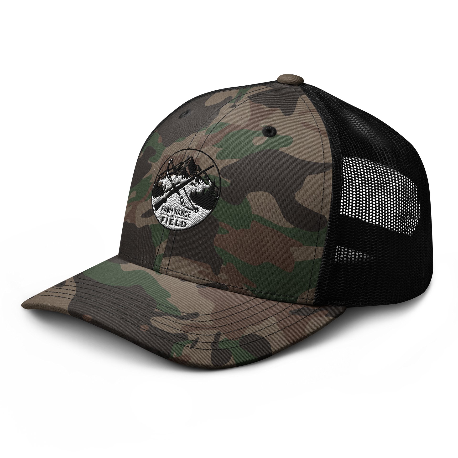 From Range To Field Camo Trucker Hat product image (6)