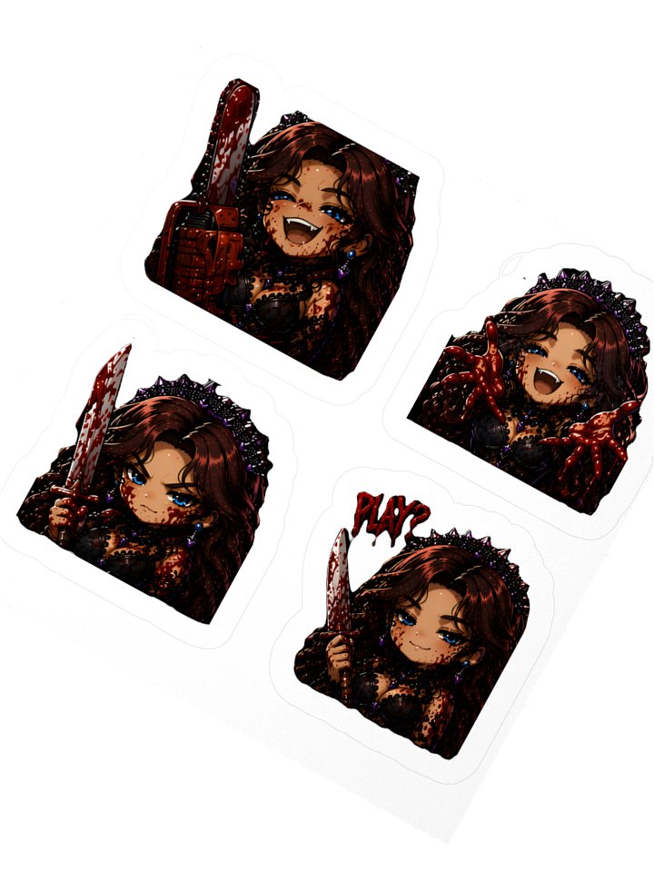 QueenB More Blood Stickers product image (2)
