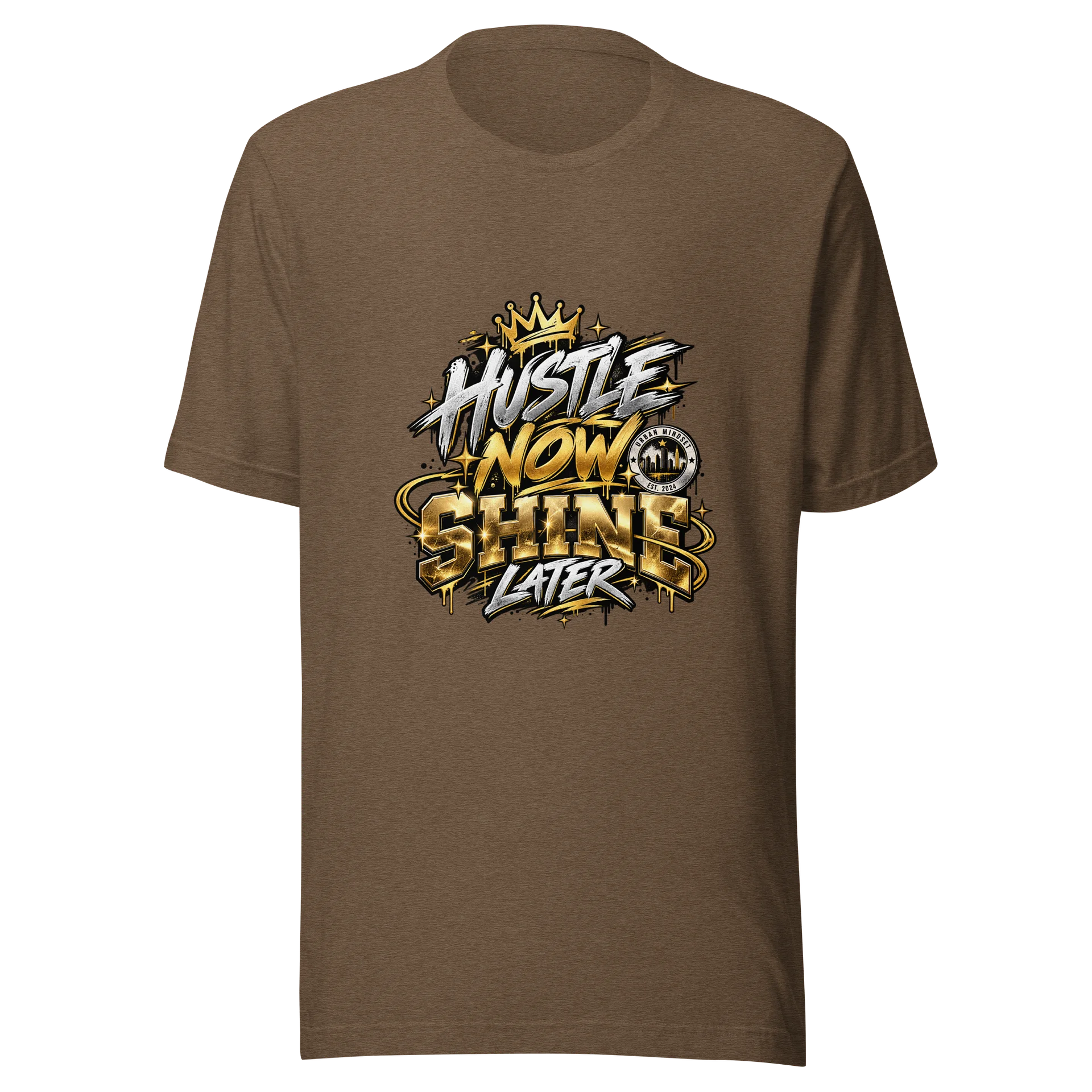 Hustle Now Shine Later Streetwear Tee product image (8)