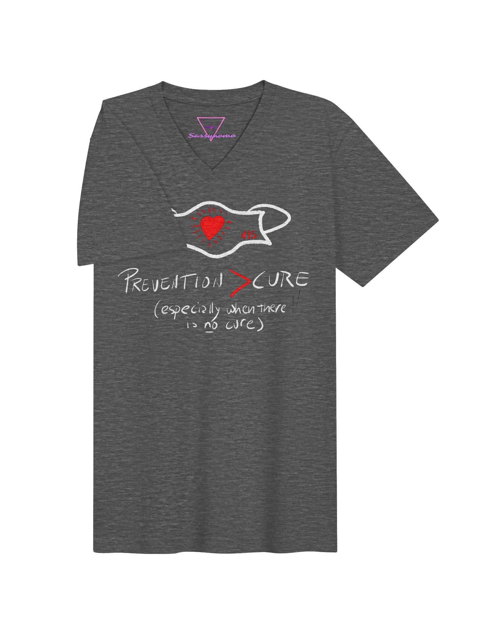 Prevention > Cure vneck tee product image (11)