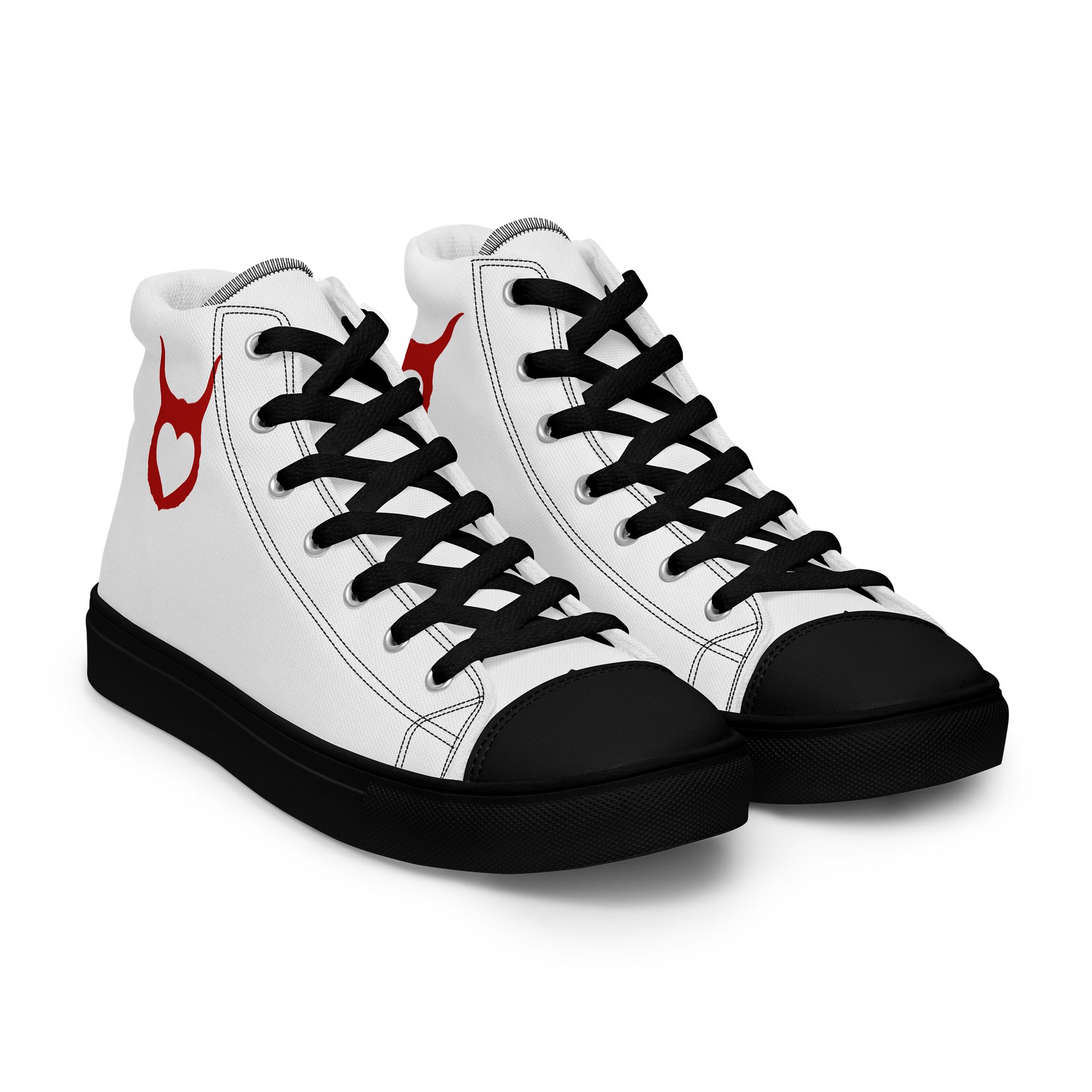 Mens - Cult Hearted Classic White High-Tops product image (9)