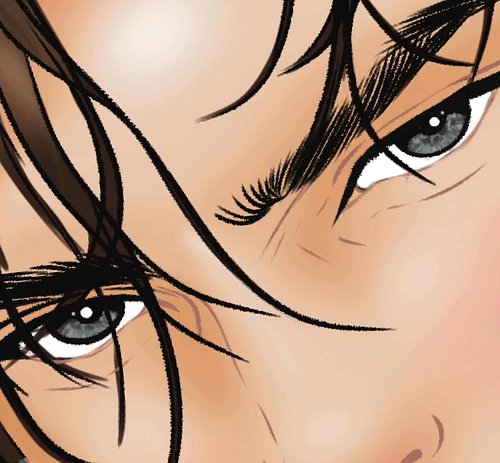Caleb artwork in the works ...something about the eyes ...always the damn eyes 🥵

Hemera preorders are LIVE!!! 

#hemera #res...