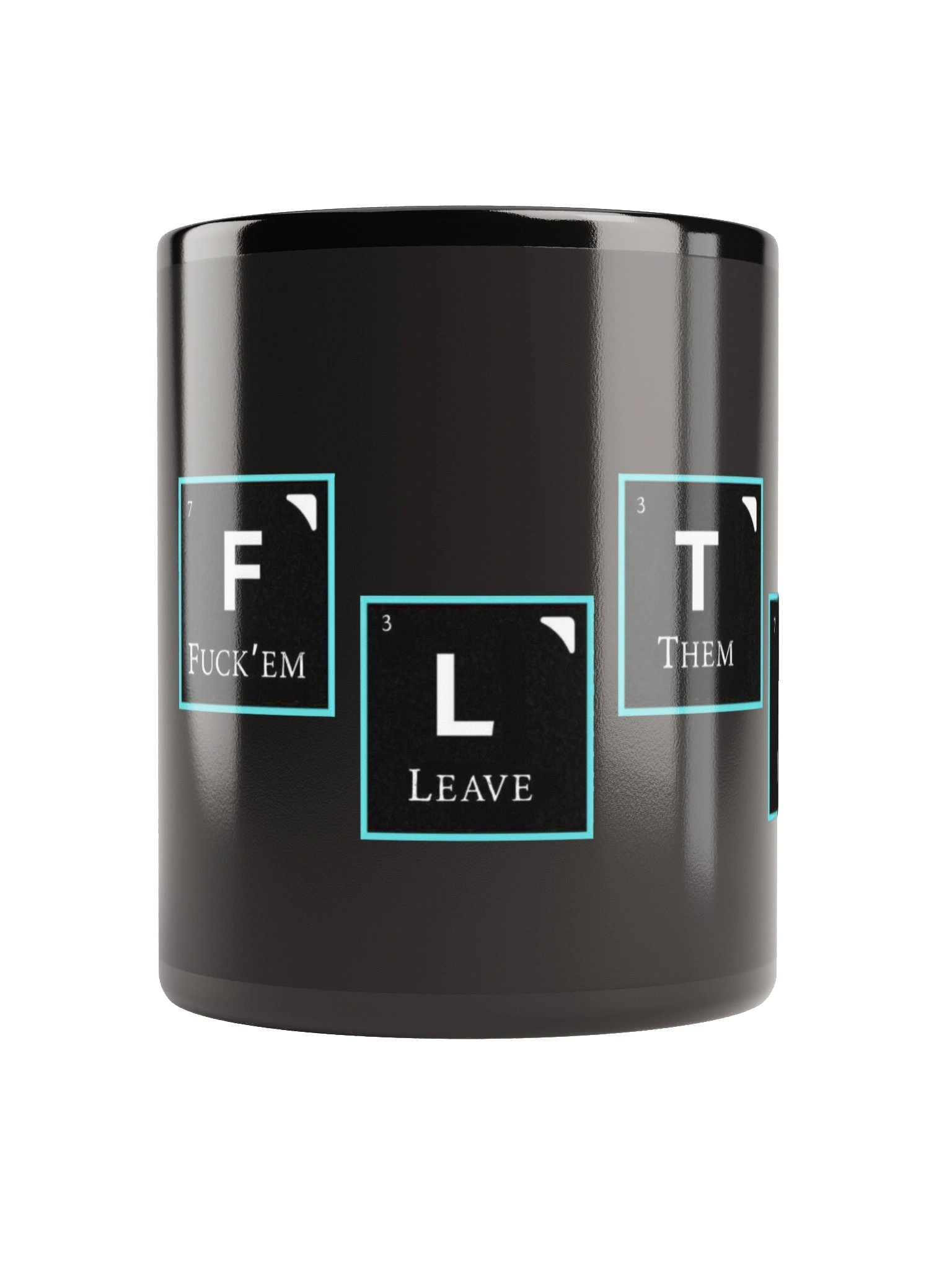FLTP Black Glossy Mug product image (4)