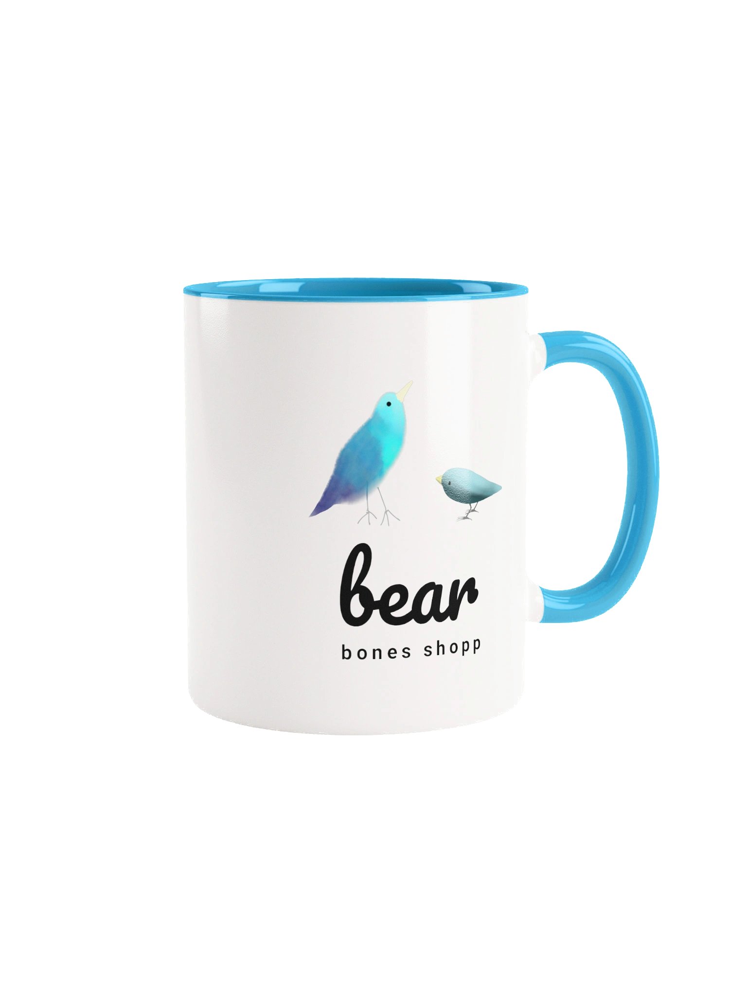 Blue and Bluish Bird Mug product image (1)