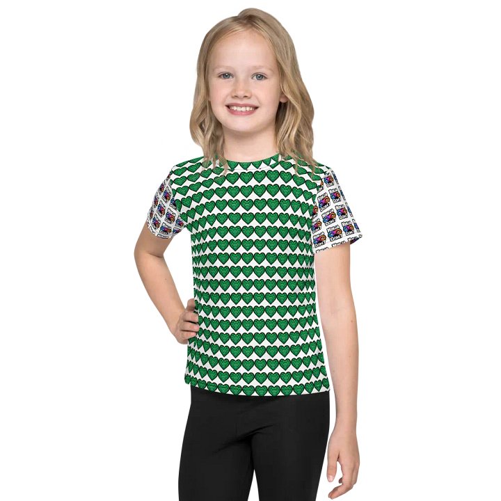 Kids Crew Neck T-Shirt Heart Ninja product image (1)
