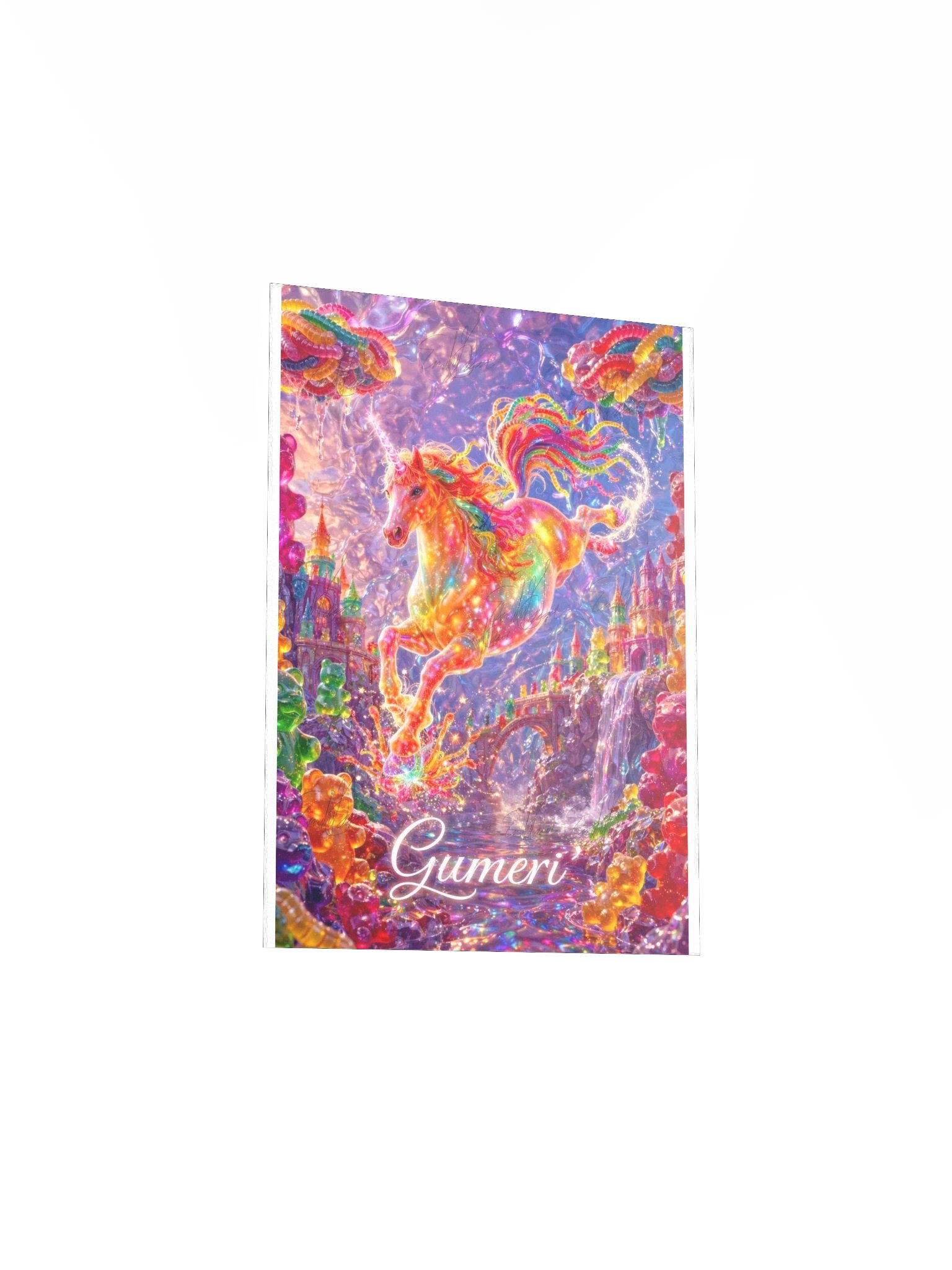 Gumeri' White Poster product image (11)