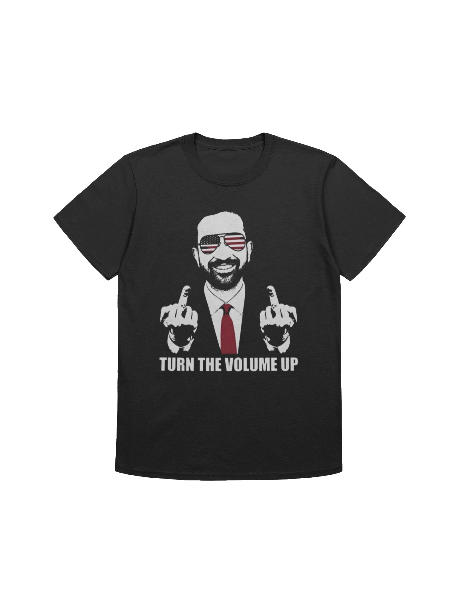 Zohran Mamdani Turn The Volume Up Shirt product image (1)
