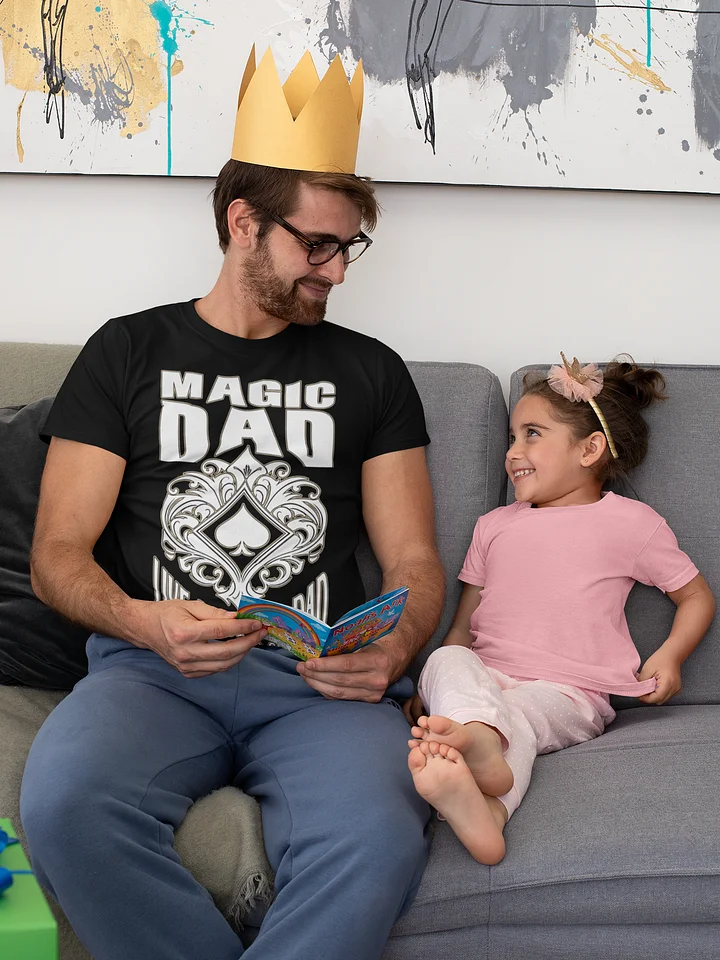 Magic Dad, Like a Normal Dad, But With Long Sleeves Tee product image (2)