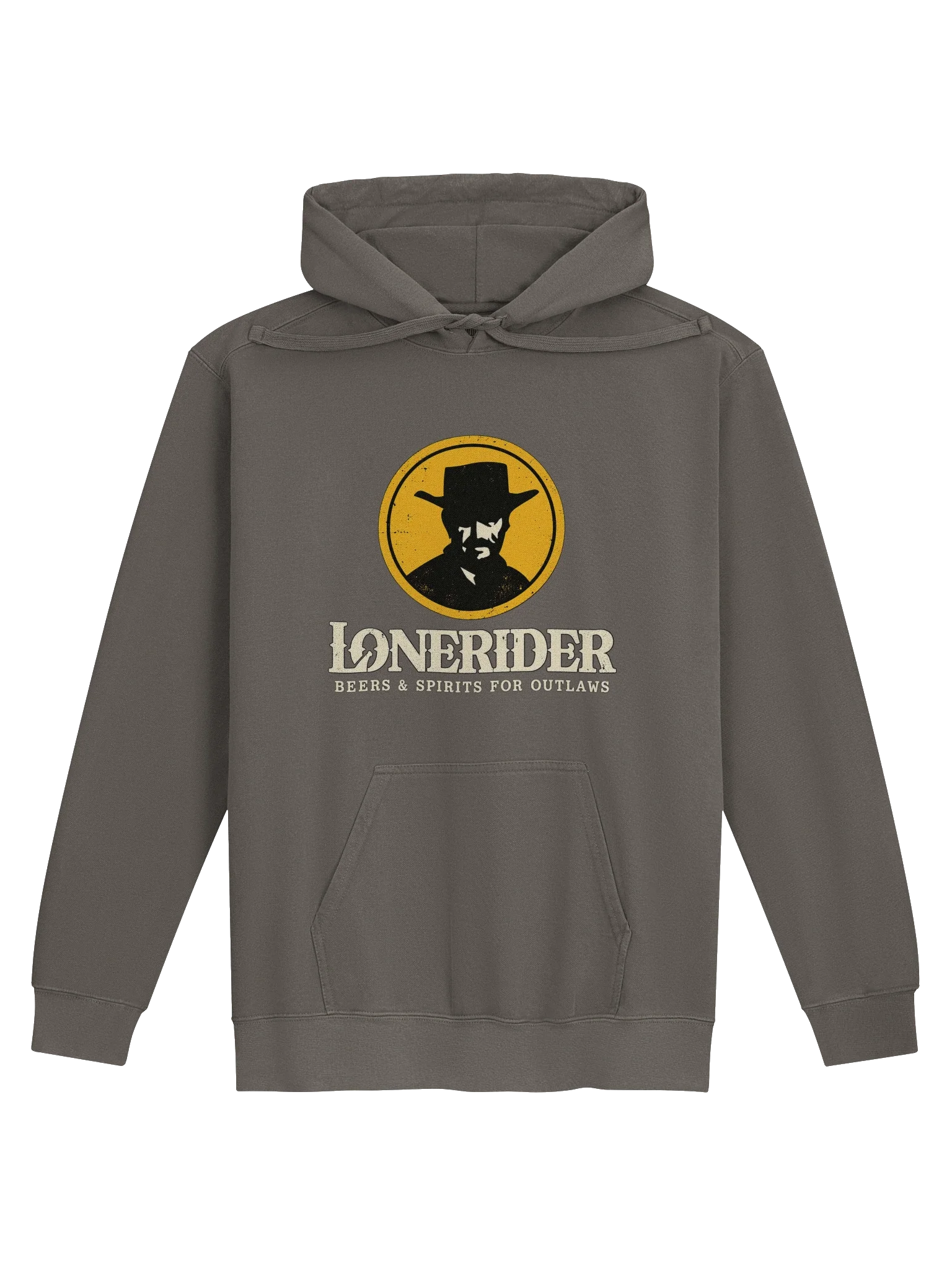 Lonerider Badge Vintage Hoodie
