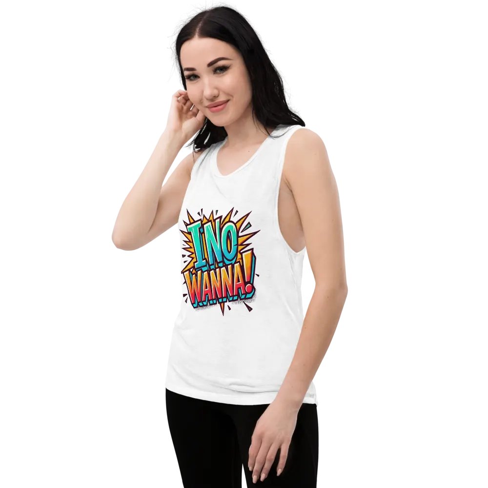 I NO WANNA WOMANS TANK product image (9)