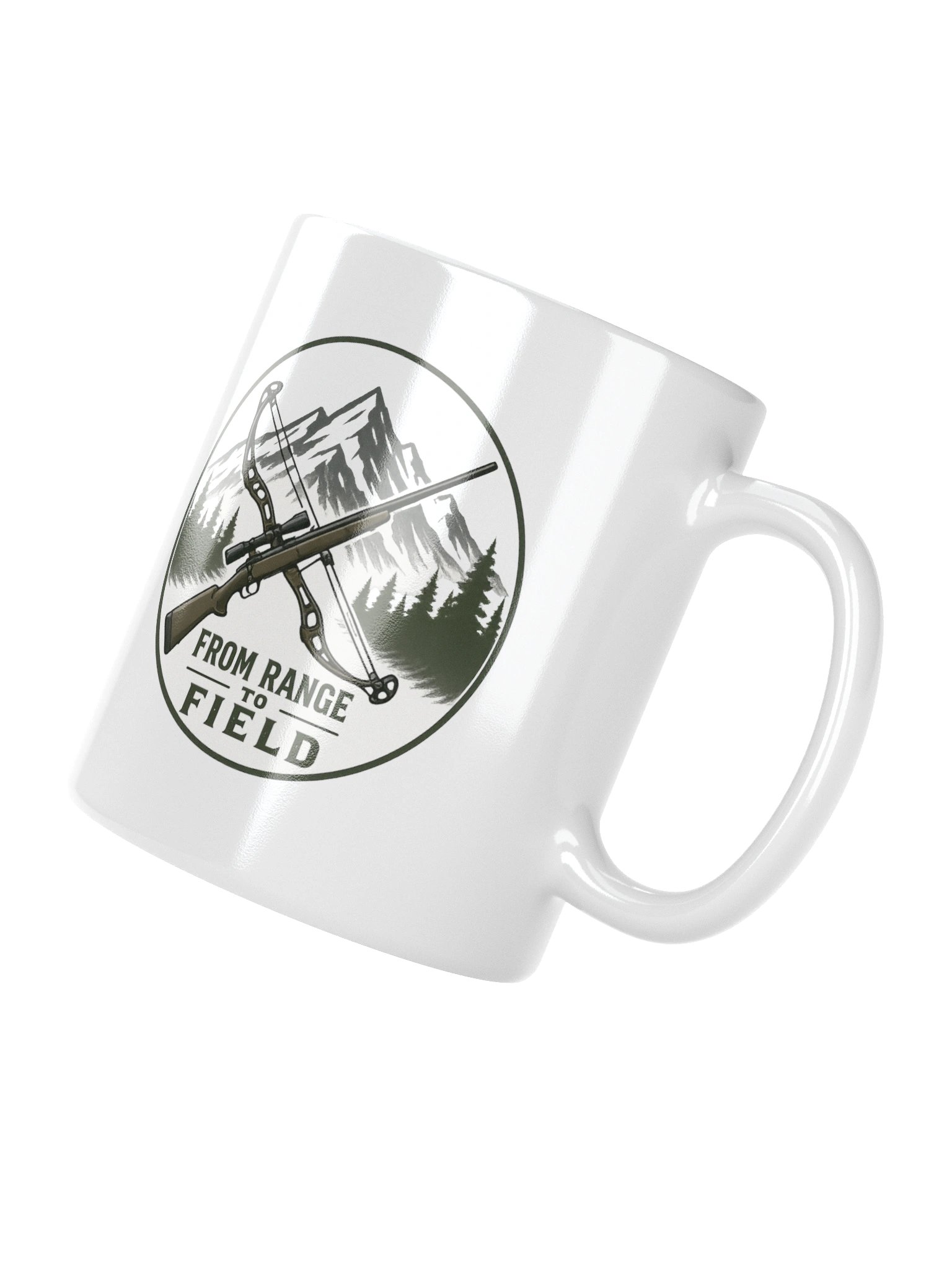 Elk I Think? Mug in White product image (12)