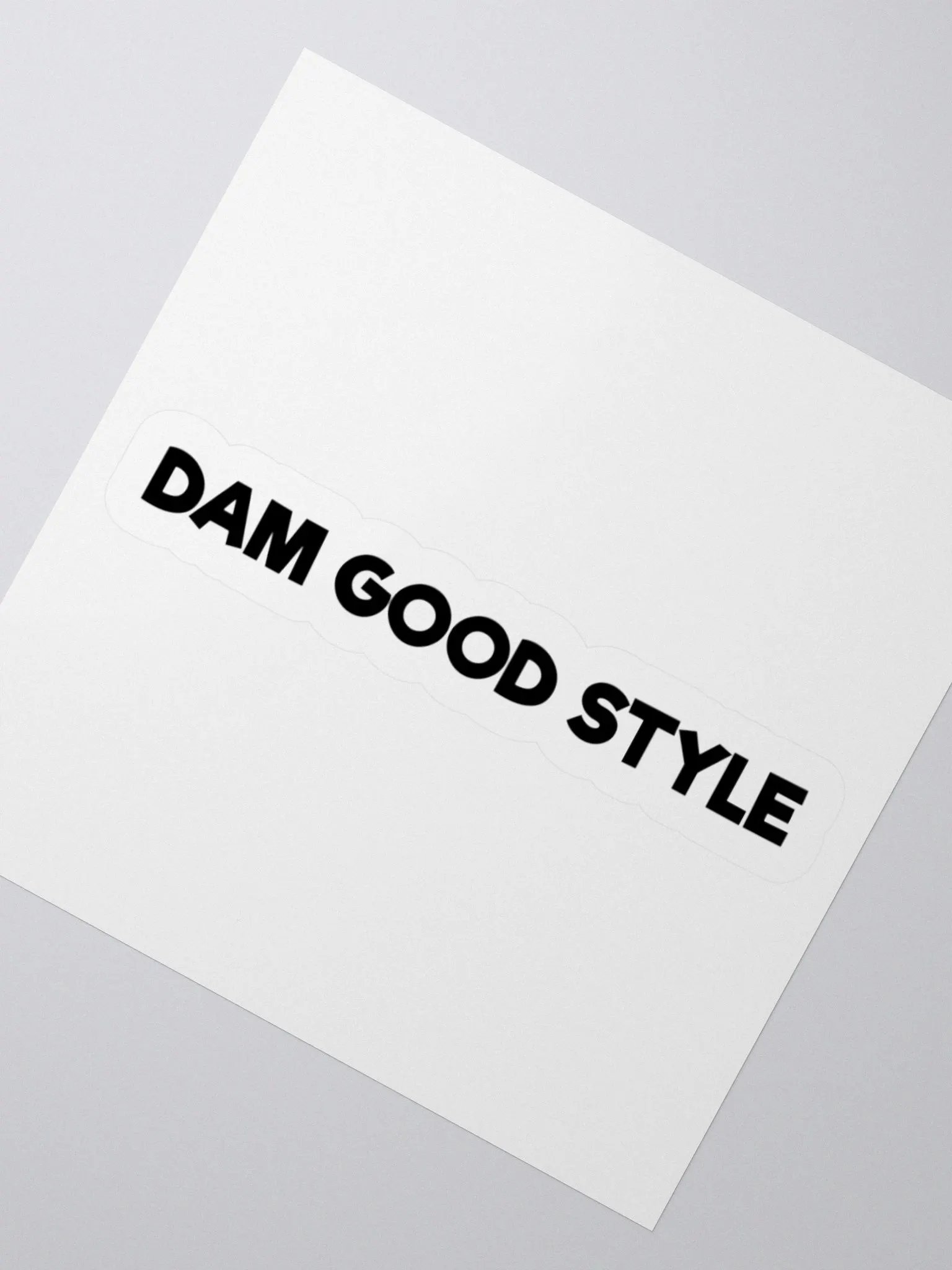 BVR | GEO Slogan Sticker product image (2)