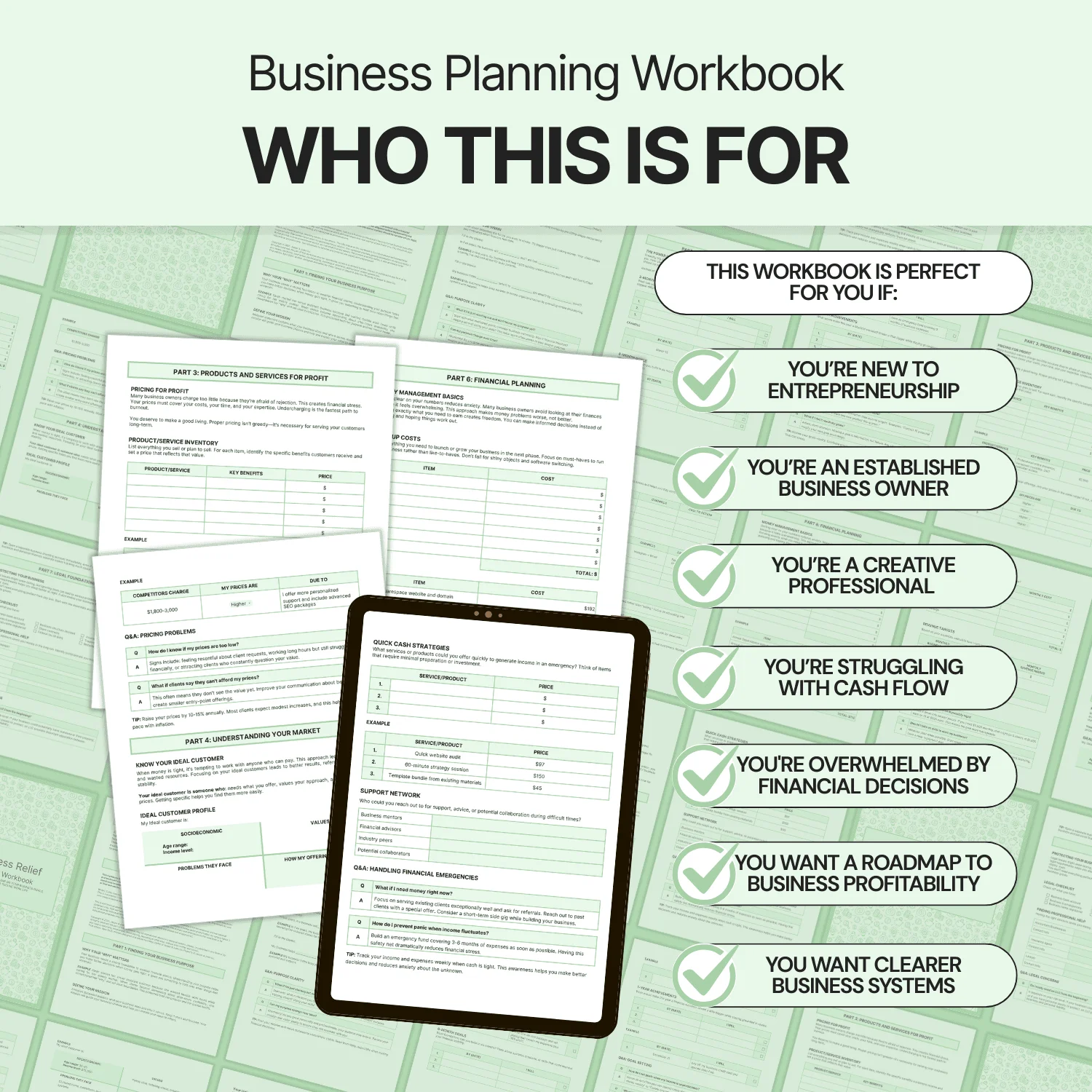 Financial Stress Relief - Google Docs product image (3)