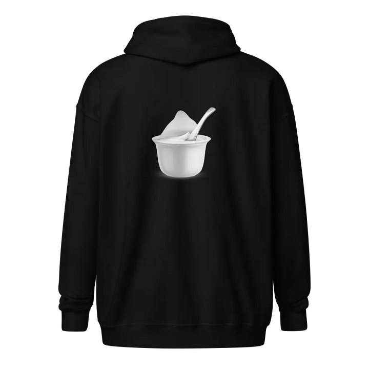 unisex "yogurtopia" zip-up hoodie product image (2)