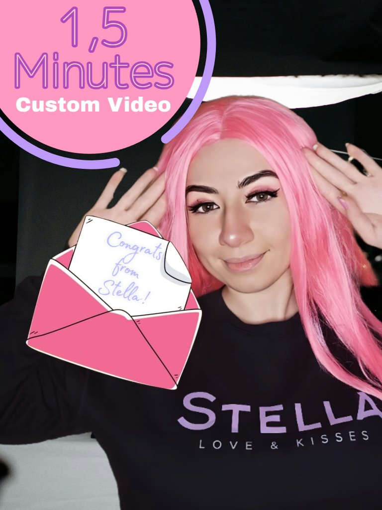 Custom Congratulatory Video (1,5 Minutes) product image (1)