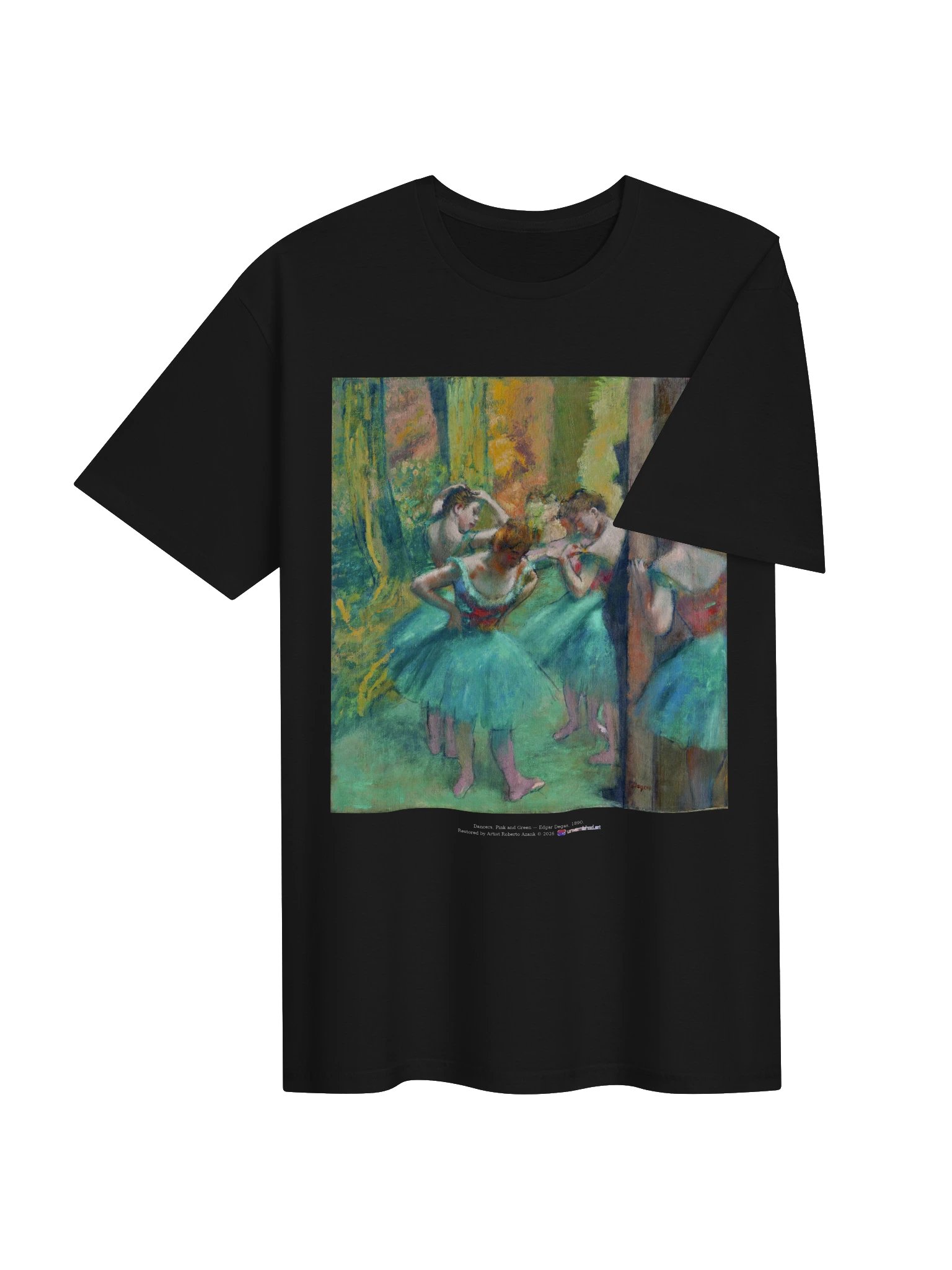 Dancers, Pink and Green — T-Shirt product image (4)