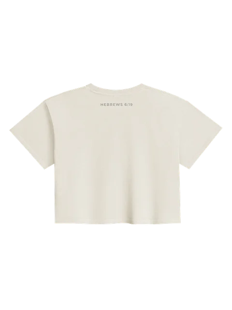 ANCHORED WOMEN`S CROP TOP