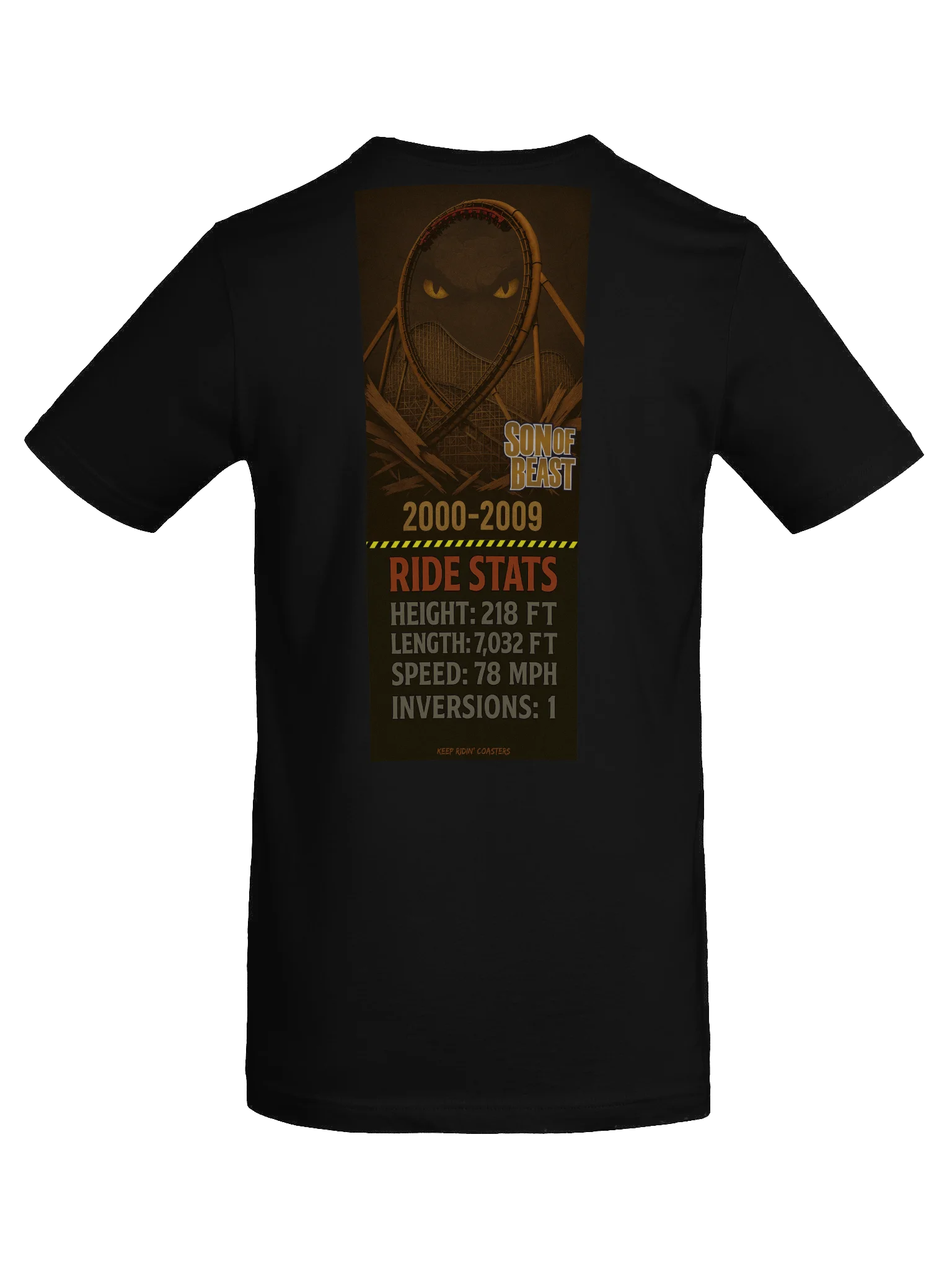 Son of Beast Roller Coaster Loop T-Shirt product image (8)