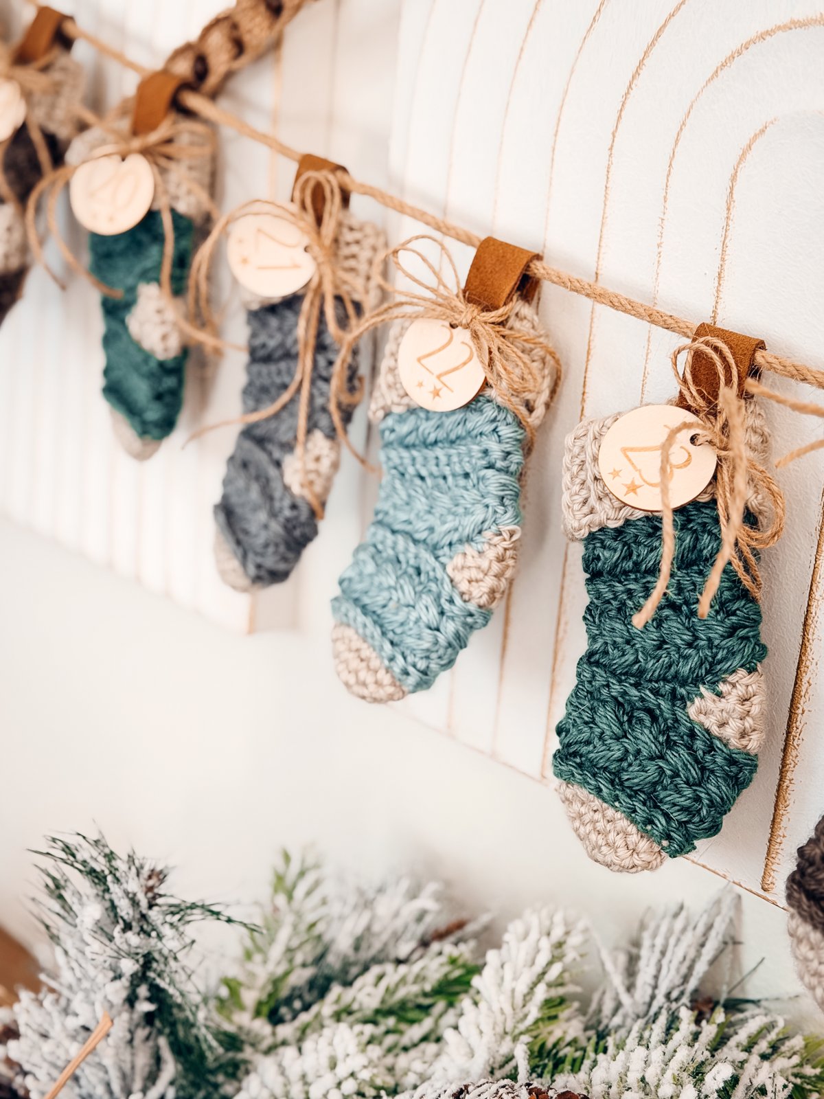 Wheat Stitch™ Mini Stocking Crochet Pattern product image (5)