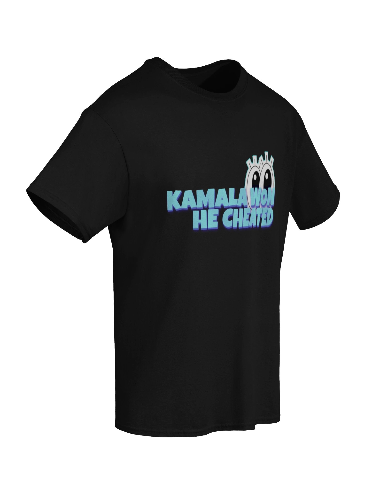 Kamala Won. He Cheated Unisex Print T-Shirt product image (57)