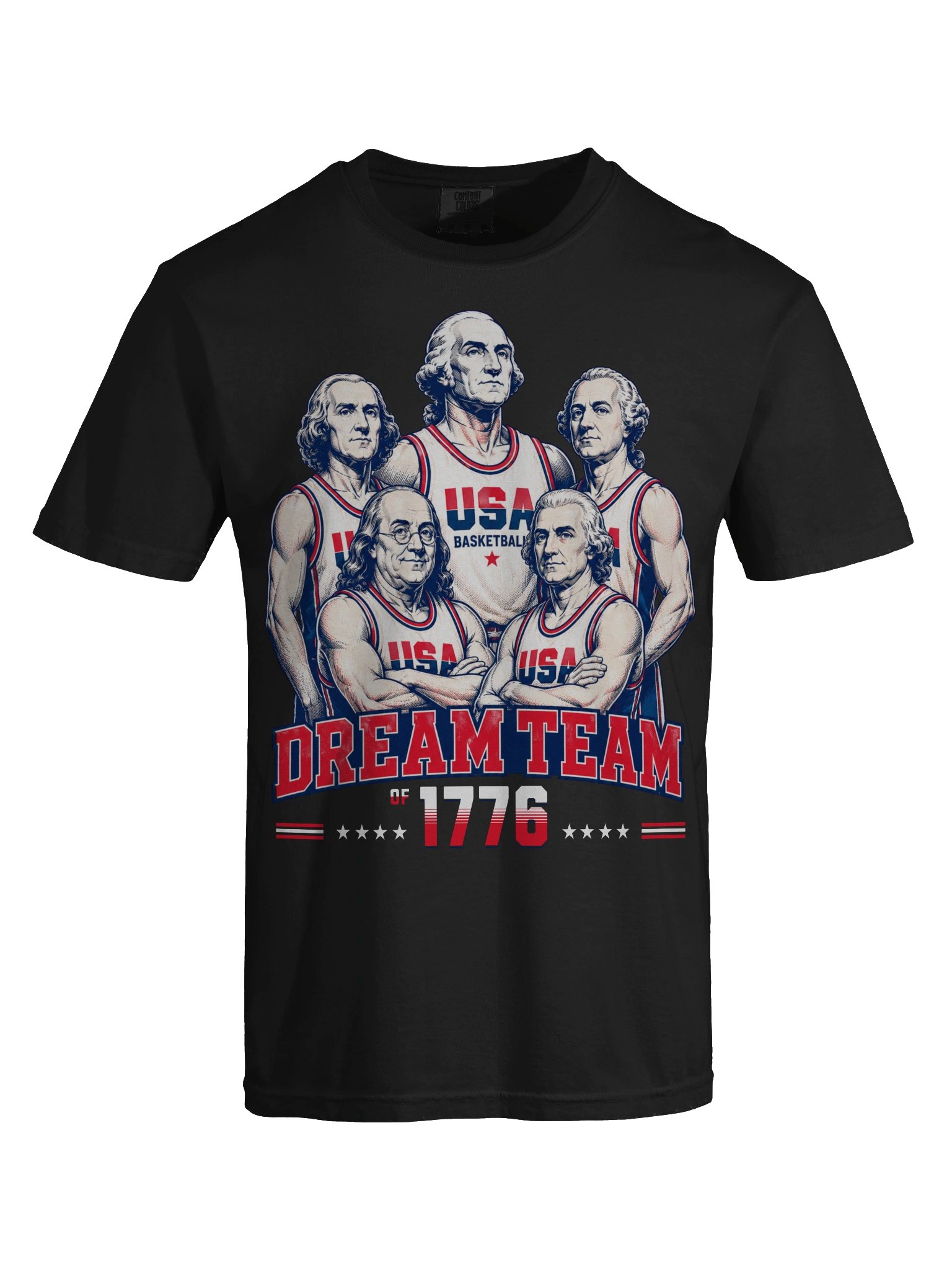 Founding Fathers Dream Team 1776 Shirt – America 250th Anniversary Tee product image (34)