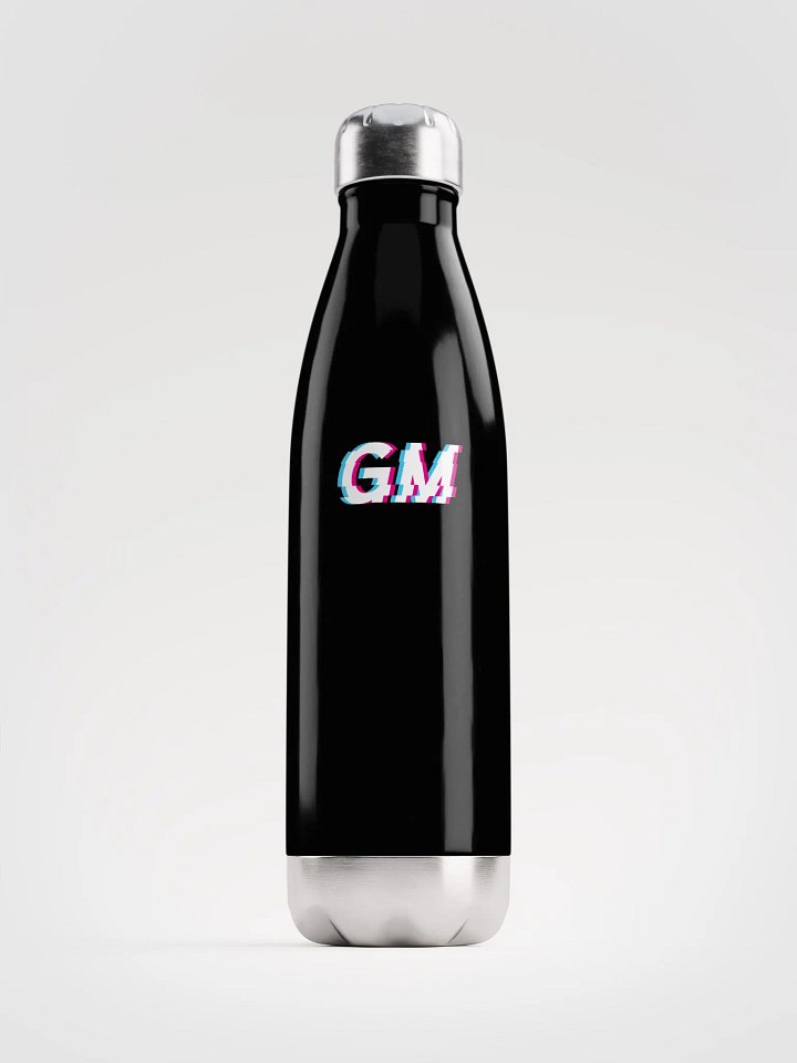 GM Black Stainless Steel Water Bottle product image (1)