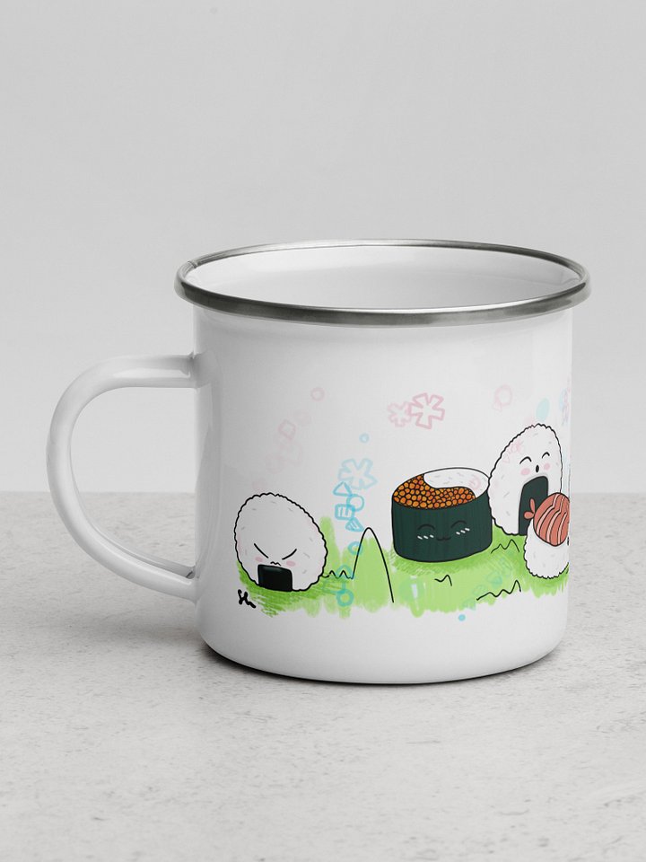 Happy Sushi Camping Mug product image (2)